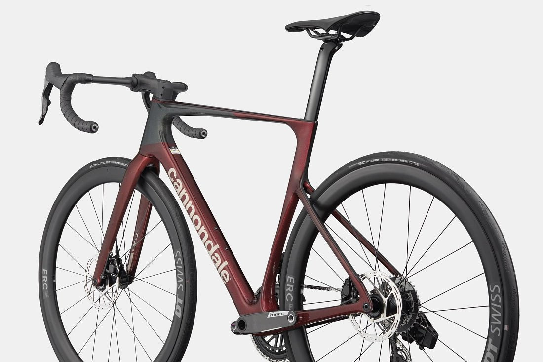 Cannondale SuperSix Evo 3 - Maantiepyörät - Cherry Lacquer - 44 - | Bikexpert