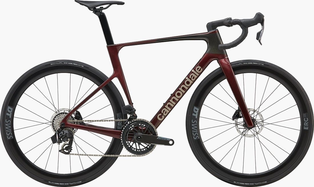 Cannondale SuperSix Evo 3 - Maantiepyörät - Cherry Lacquer - 44 - | Bikexpert