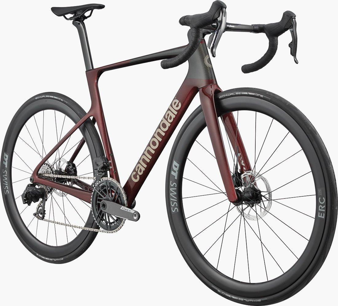 Cannondale SuperSix Evo 3 - Maantiepyörät - Cherry Lacquer - 44 - | Bikexpert