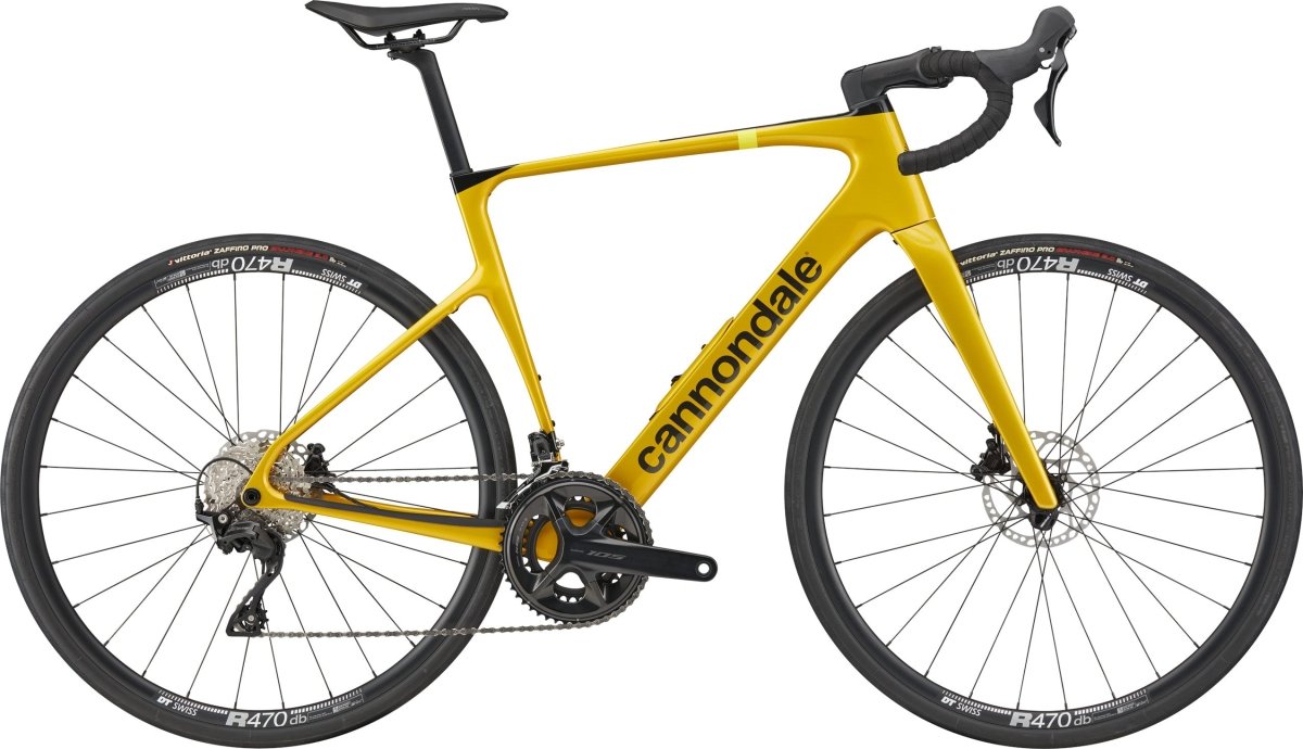 Cannondale Synapse Carbon 5 - Maantiepyörät - Phoenix Yellow - 44 - | Bikexpert