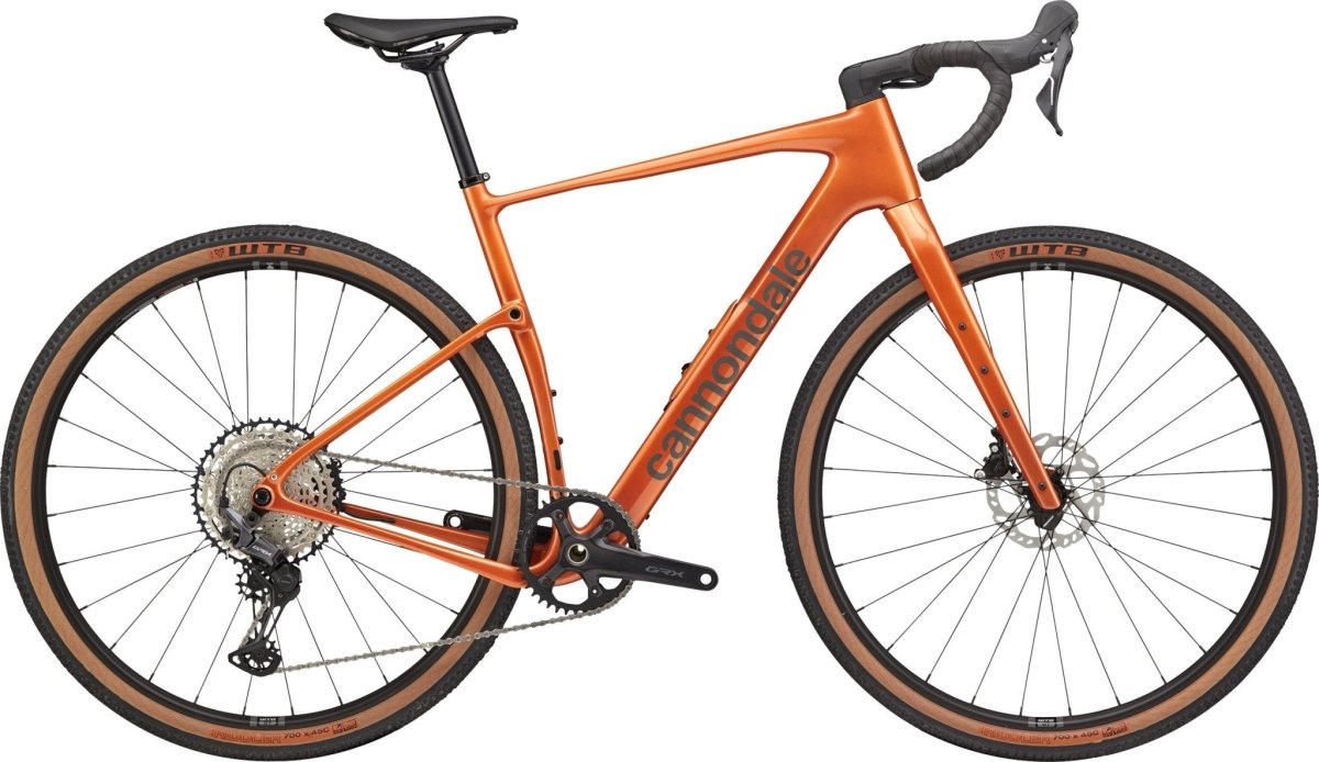 Cannondale Topstone Carbon 3 GRX - 1x - Gravelpyörät - Orange Slice - 47 - | Bikexpert