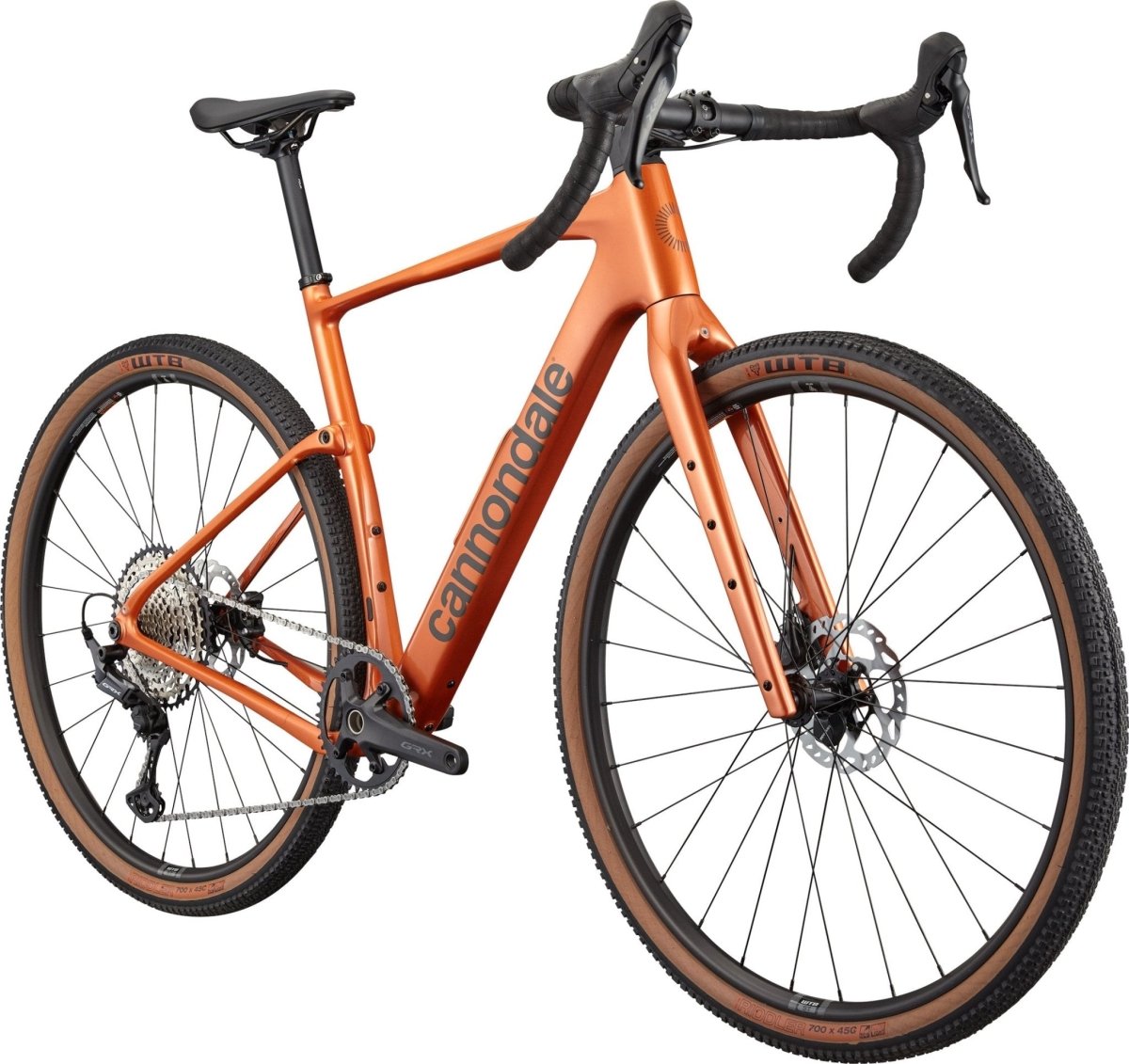 Cannondale Topstone Carbon 3 GRX - 1x - Gravelpyörät - Orange Slice - 47 - | Bikexpert