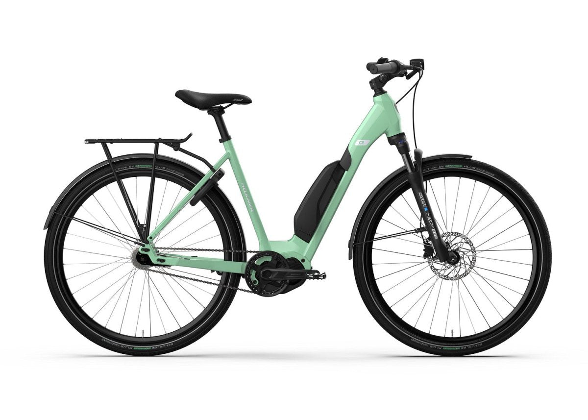 Helkama CE7 - Sähkökaupunkipyörät - Laguuninvihreä - 48cm - | Bikexpert