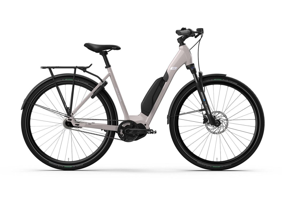 Helkama CE7 - Sähkökaupunkipyörät - Harmaalila - 48cm - | Bikexpert