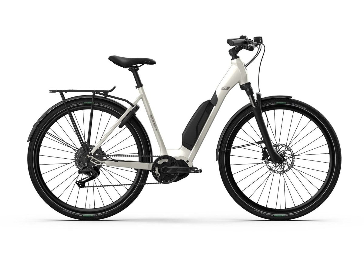 Helkama CE9 - Sähkökaupunkipyörät - Valkoinen - 48cm - | Bikexpert