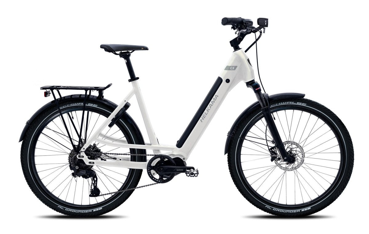 Helkama CX10 - Sähkökaupunkipyörät - Valkoinen - 50cm - | Bikexpert