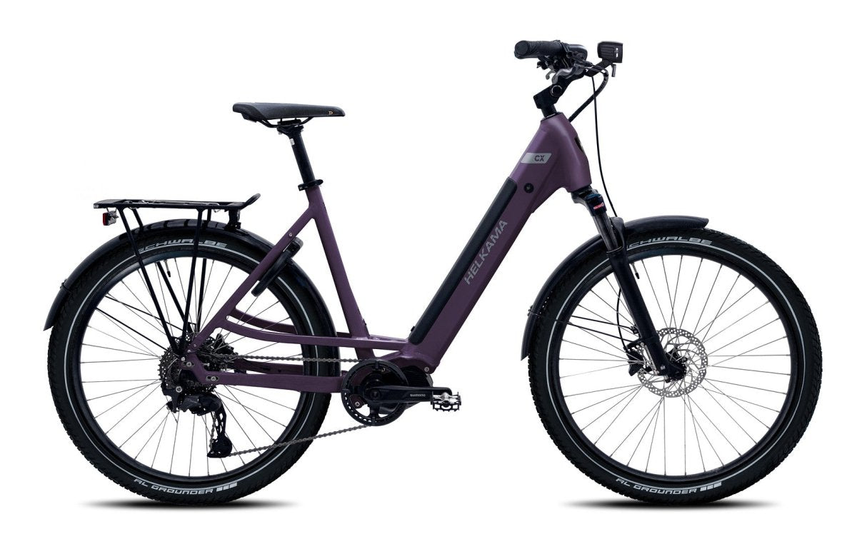 Helkama CX10 - Sähkökaupunkipyörät - Violetti - 50cm - | Bikexpert