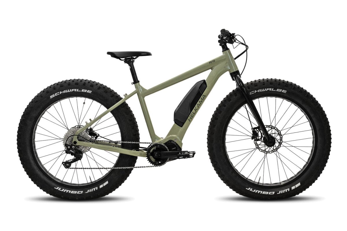 Helkama FE10 - Sähköfatbike - Green - 18" - | Bikexpert