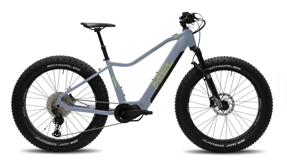 Helkama FE12, 708Wh - Sähköfatbike - Siniharmaa - 15" - | Bikexpert