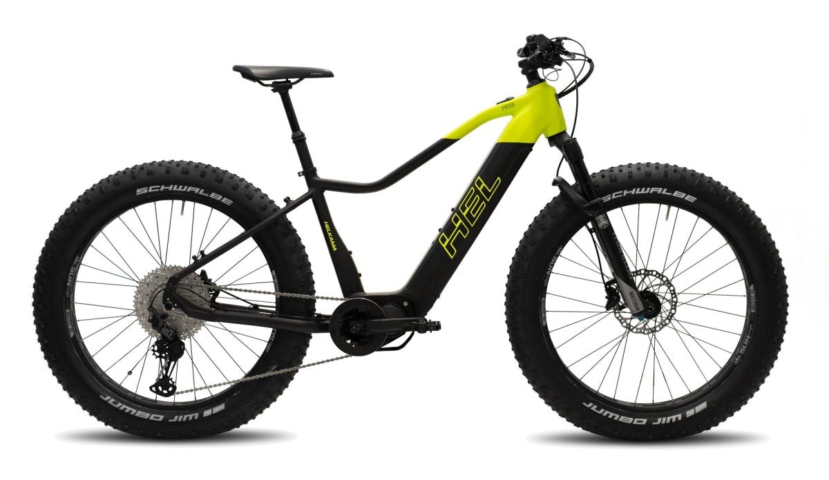 Helkama FE12, 708Wh - Sähköfatbike - Musta - 15" - | Bikexpert