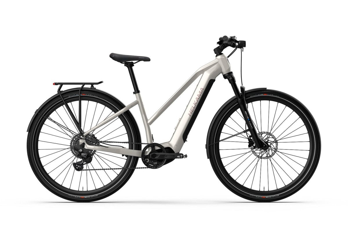 Helkama SX Low Step - Sähköhybridpyörät - Helmiäisshampanja - S - | Bikexpert