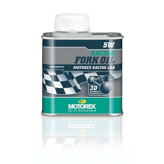 Motorex Racing Fork Oil 5W Tin 250ml - Keula - ja iskariöljyt - | Bikexpert