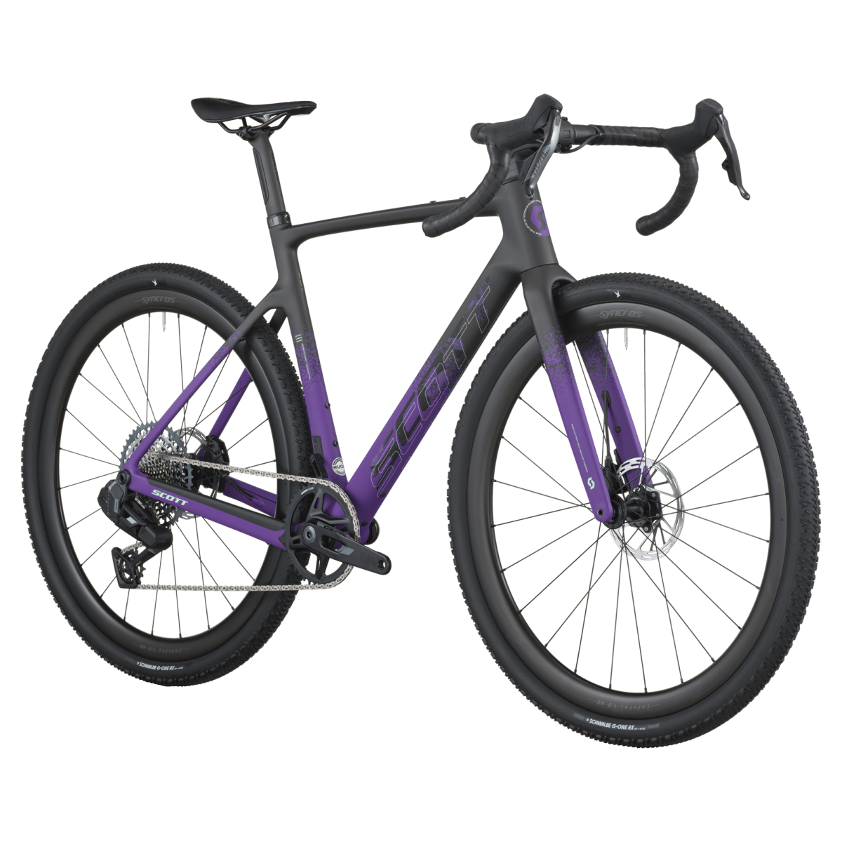 Scott Addict Gravel 20 - Gravelpyörät - Carbon Black - XS - | Bikexpert
