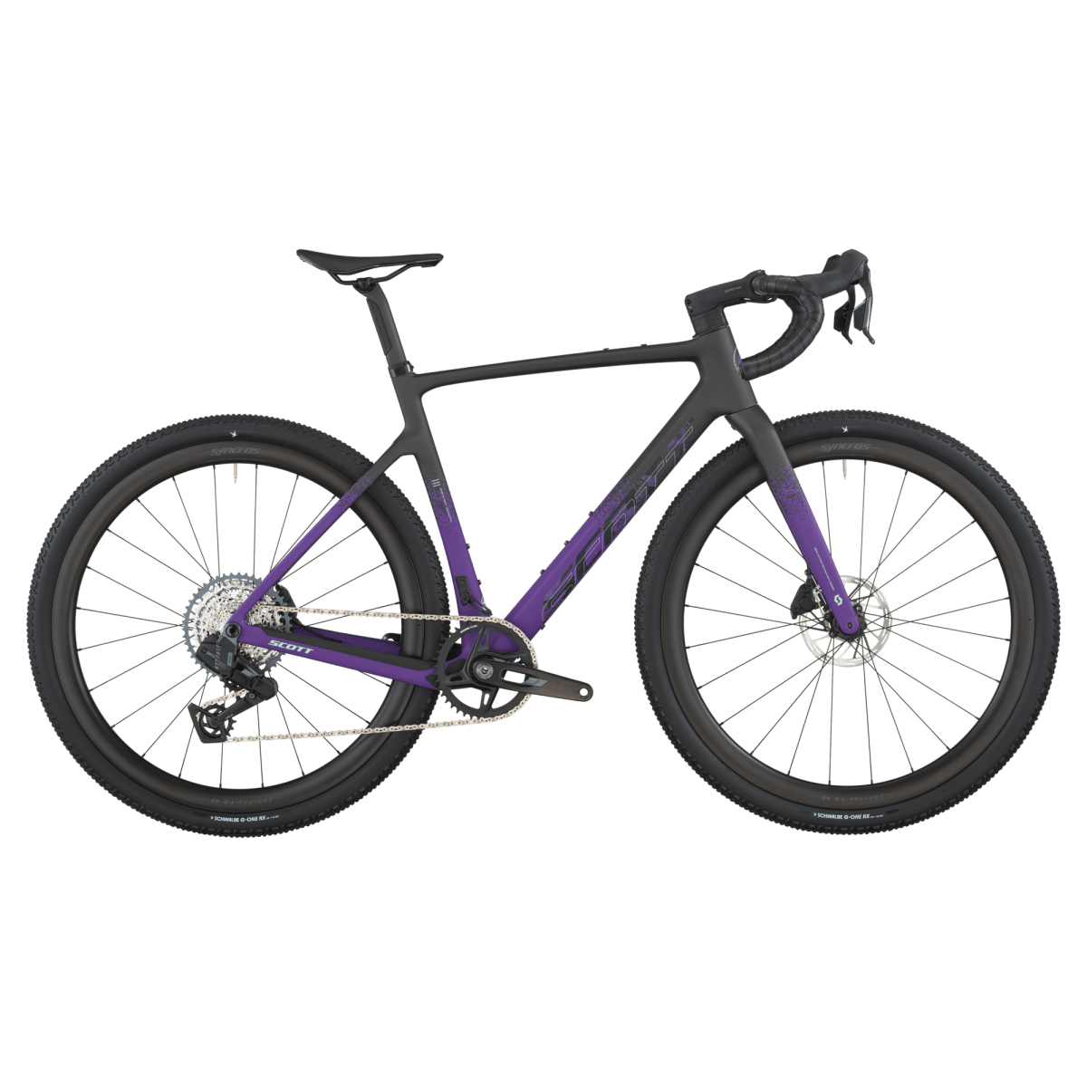 Scott Addict Gravel 20 - Gravelpyörät - Carbon Black - XS - | Bikexpert