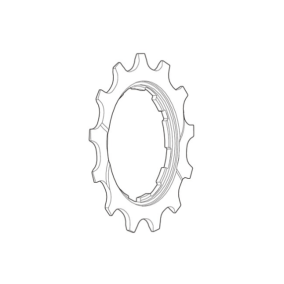 Shimano 10 - v mtb rataspakan irtoratas 12T - Irtorattaat - | Bikexpert