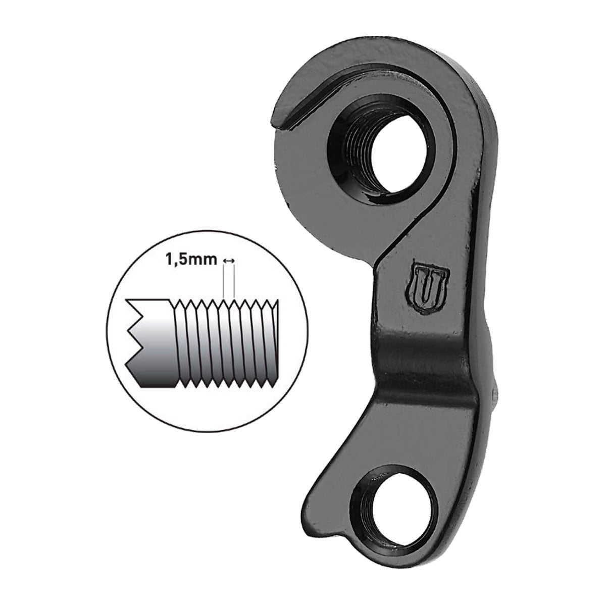 Union GH - 250, Takavaihtajan korvake - Takavaihtajan korvake - | Bikexpert