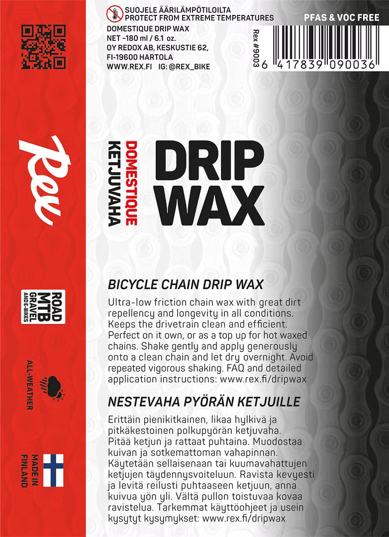 Rex Domestique Drip Wax, nestemäinen ketjuvaha