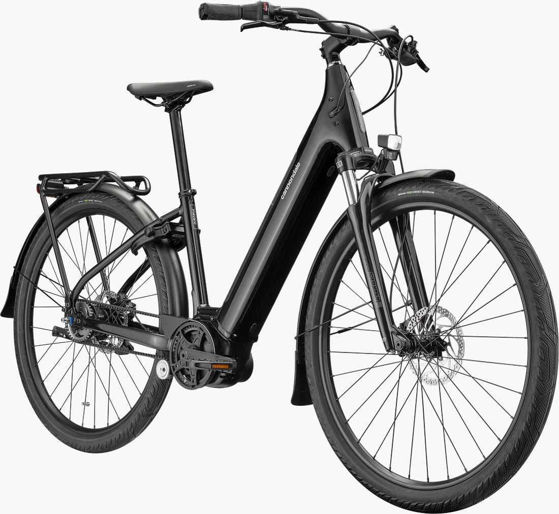 Cannondale Mavaro 4 Low StepThru - Sähkökaupunkipyörät - Musta - S - | Bikexpert