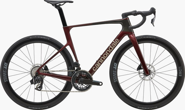 Cannondale SuperSix Evo 3 - Maantiepyörät - Cherry Lacquer - 44 - | Bikexpert