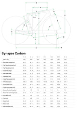 Cannondale Synapse Carbon 4 - Maantiepyörät - Chalk - 44 - | Bikexpert