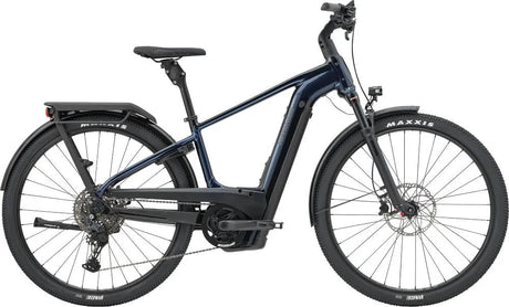 Cannondale Tesoro Neo X 1 - Sähköhybridpyörät - Navy - S - | Bikexpert