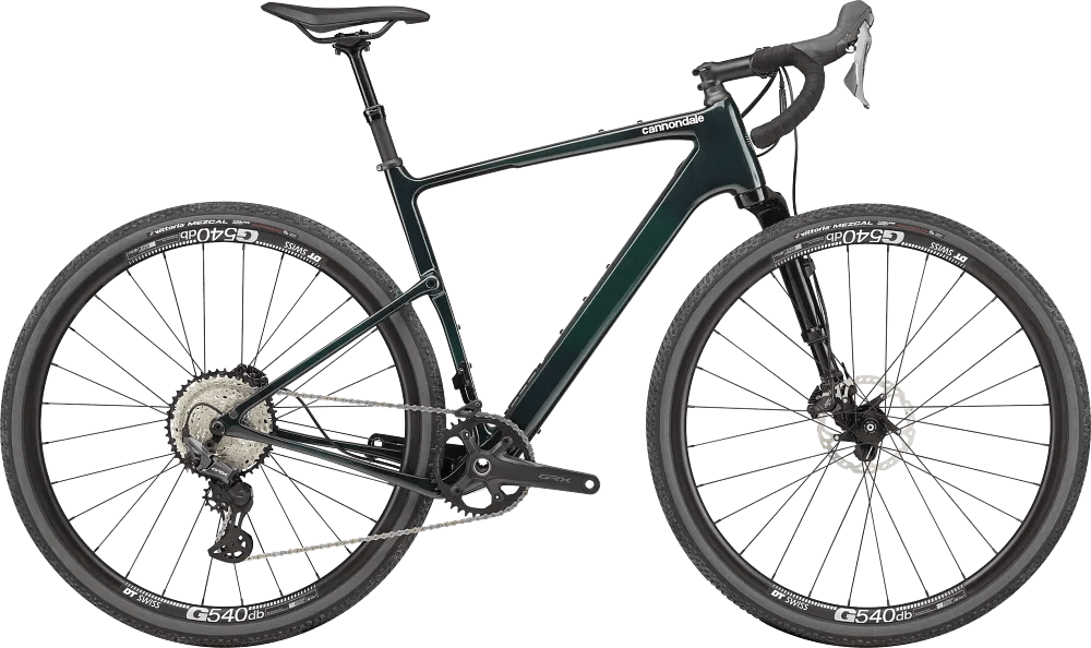 Cannondale Topstone Carbon 2 Lefty - Gravelpyörät - Vihreä - XS - | Bikexpert