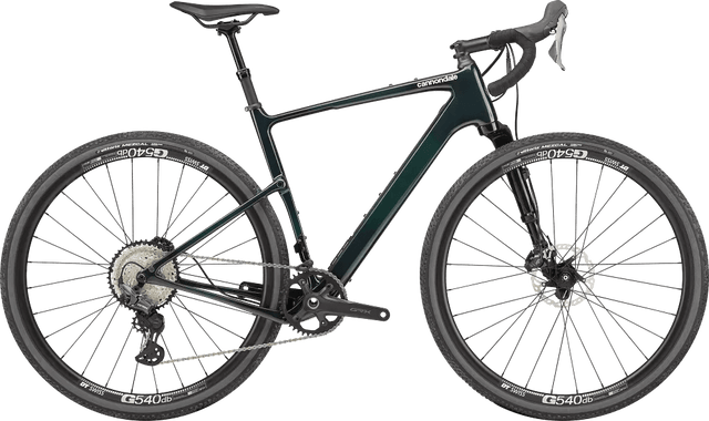 Cannondale Topstone Carbon 2 Lefty - Gravelpyörät - Vihreä - XS - | Bikexpert