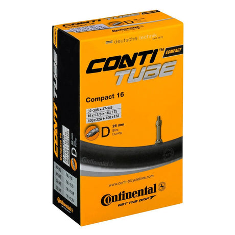 Continental Sisärengas 16" 32/47 - 305/349, dunlop 26mm - Sisärenkaat - 16" - | Bikexpert