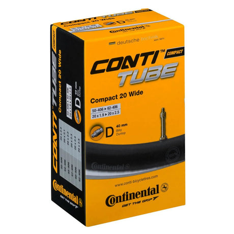 Continental Sisärengas 20" 50/62 - 406, dunlop 40mm - Sisärenkaat - 20" - | Bikexpert