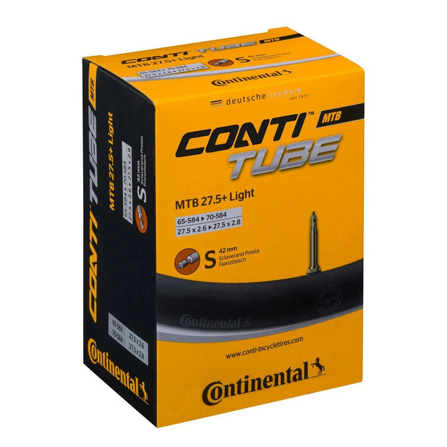 Continental Sisärengas 27,5" 65/70 - 584 Plus, presta 42mm - Sisärenkaat - 27.5" - | Bikexpert