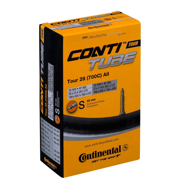 Continental Sisärengas 28" 32/47 - 622/635, presta 42mm - Sisärenkaat - 28" - | Bikexpert