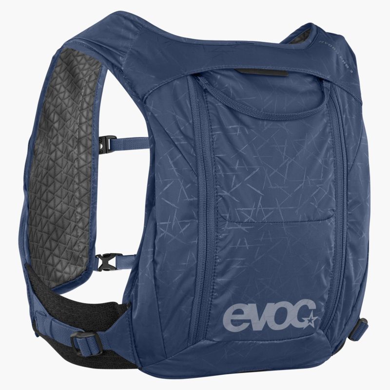 Evoc Hydro Pro 3 + juomarakko 1,5L - Selkäreput - Denim - | Bikexpert