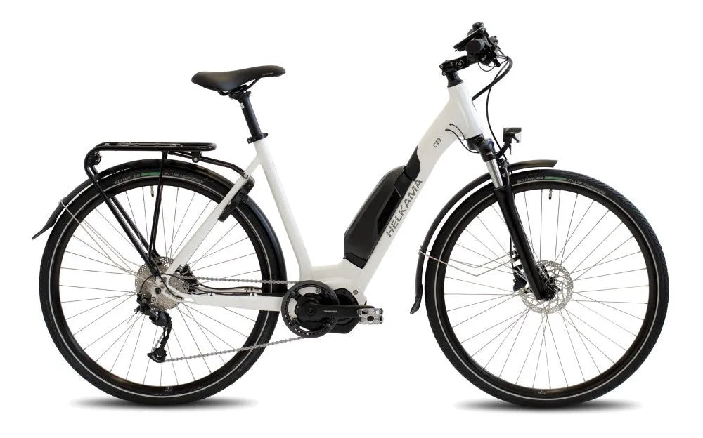 Helkama CE9 - Sähkökaupunkipyörät - Valkoinen - 48cm - | Bikexpert