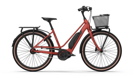 Helkama E - Aino 5v - Sähkökaupunkipyörät - Punainen - 48cm - | Bikexpert