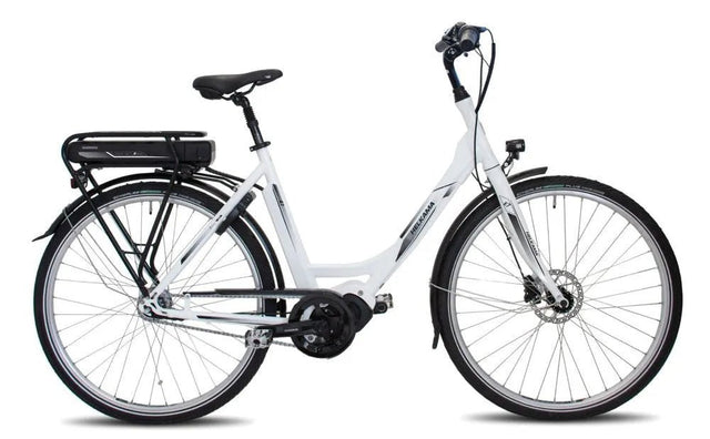 Helkama E7 - Sähkökaupunkipyörät - Valkoinen - 48cm - | Bikexpert