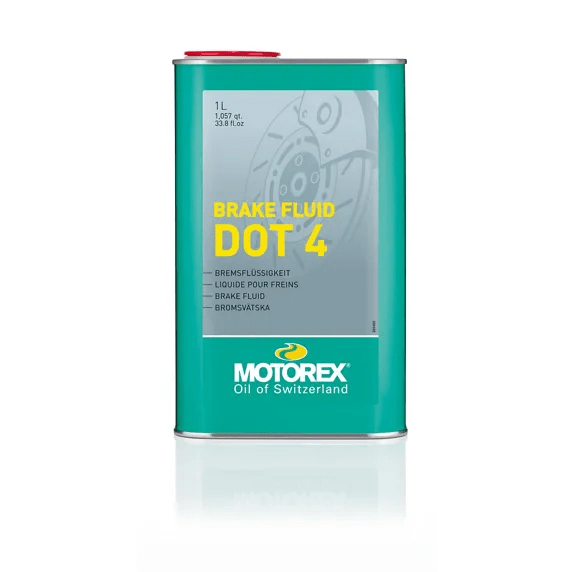 Motorex DOT 4 Hydraulic Brake Fluid - Jarrunesteet - 1L - | Bikexpert