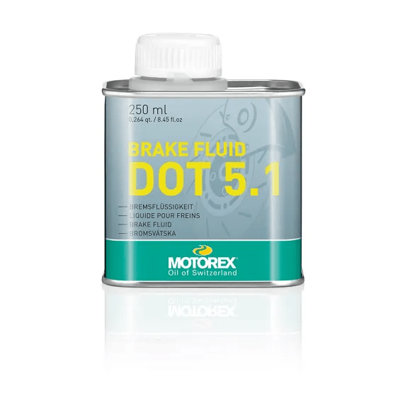 Motorex DOT 5.1 Hydraulic Brake Fluid - Jarrunesteet - 250ml - | Bikexpert