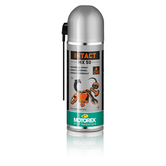 Motorex Intact MX50 Aerosol 200 ml - Pesuaineet - | Bikexpert