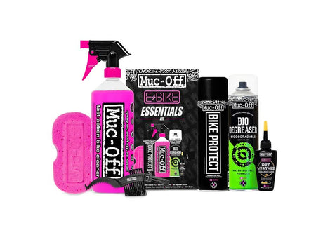 Muc - Off Essentials Kit - Pesu, öljy ja pesutyökalu sarja - | Bikexpert