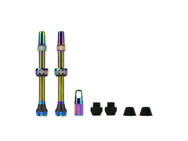 Muc - Off Tubeless Valve Kit V. 2.0 - Tubeless venttiilit - 44mm - Iridescent - | Bikexpert