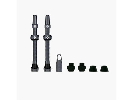 Muc - Off Tubeless Valve Kit V. 2.0 - Tubeless venttiilit - 44mm - Harmaa - | Bikexpert