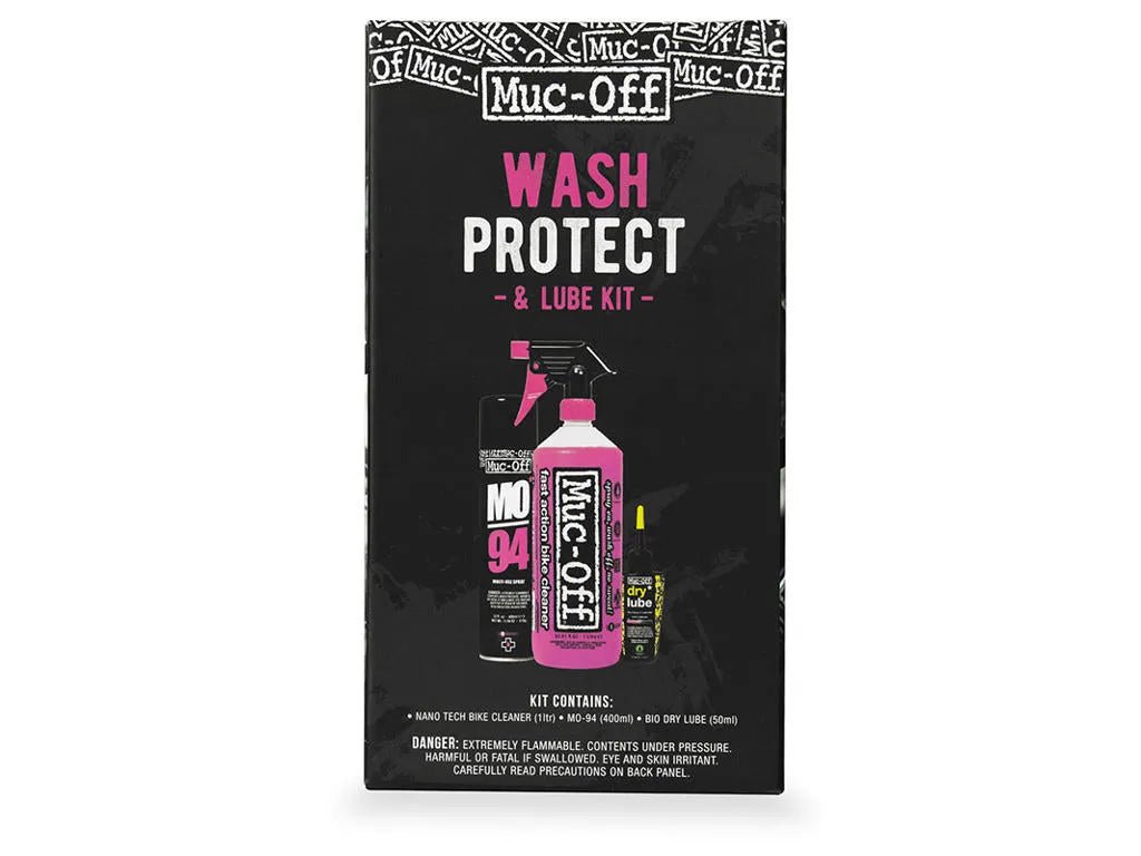 Muc - Off Wash, Protect and Dry Lube Kit - Pesu ja öljy sarja - | Bikexpert