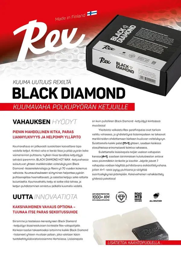 Rex Diamond Hot Wax - Ketjuvahat - | Bikexpert