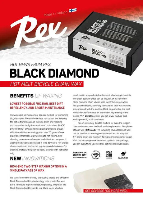 Rex Diamond Hot Wax - Ketjuvahat - | Bikexpert