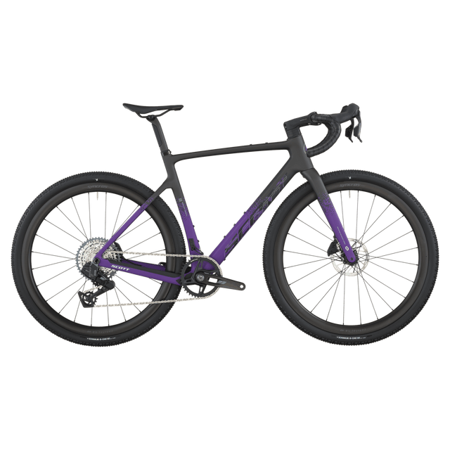 Scott Addict Gravel 20 - Gravelpyörät - Carbon Black - XS - | Bikexpert