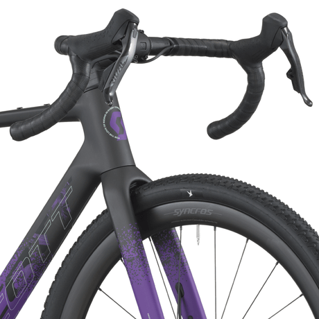 Scott Addict Gravel 20 - Gravelpyörät - Carbon Black - XS - | Bikexpert