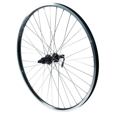 Takapyörä 26" 18 - 559 SHIMANO Acera Center lock/V - Jarru Musta - Kiekot - | Bikexpert