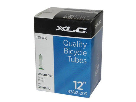 XLC VT - A12 12,5 x 2,25 (47 - 62x203) Schrader 35 mm - Sisärenkaat - 12" - | Bikexpert